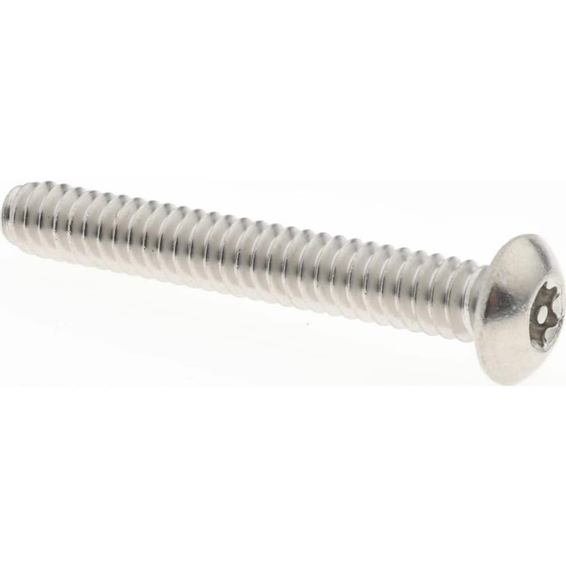 Value Collection R88448628 Button Socket Cap Screw: #6-32 x 1, Stainless Steel, Uncoated