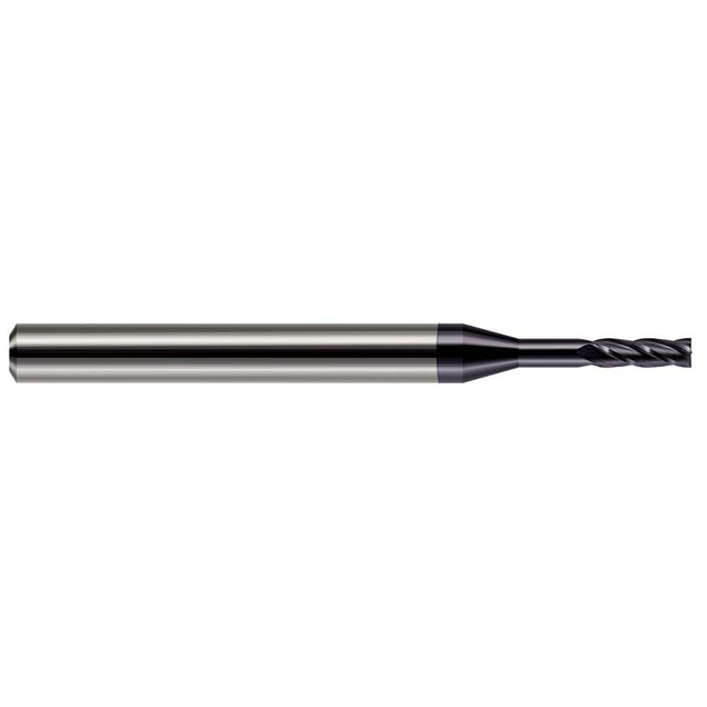 Harvey Tool 802431-C3 Square End Mill: 1/32" Dia, 3/32" LOC, 4 Flutes, Solid Carbide