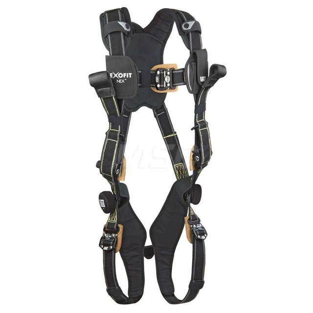 DBI-SALA 7012816302 Fall Protection Harnesses: 420 Lb, Arc Flash Style, Size Medium, For Retrieval & Rescue, Nomex & Kevlar, Back