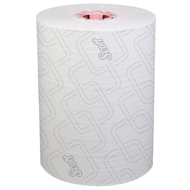 Scott 47032 Pro Slimroll Hard Roll Towels with Absorbency Pockets, for Pink Core Dispensers, White