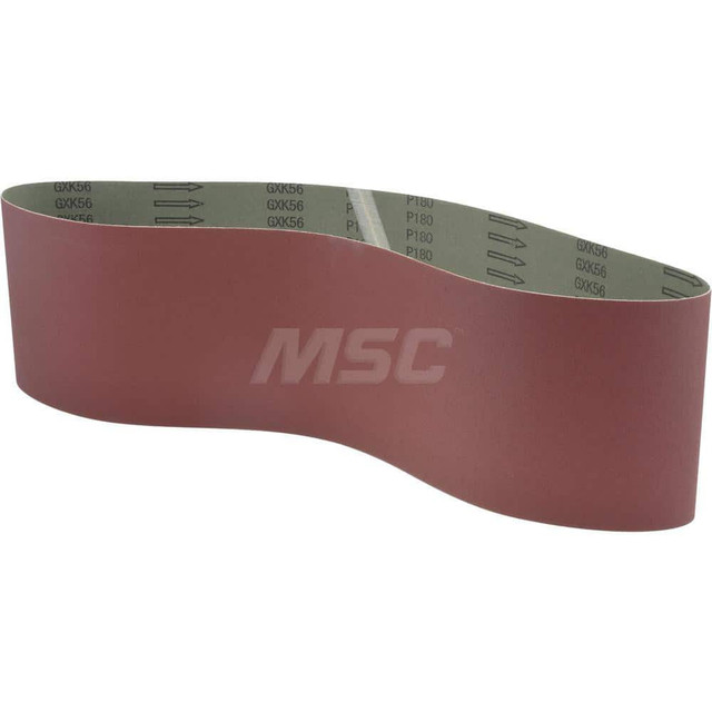 Tru-Maxx 7319 Abrasive Belt: 6" Wide, 48" Long, 180 Grit, Aluminum Oxide