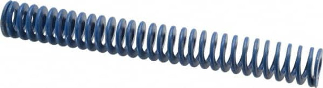 Associated Spring Raymond 103-424 Die Spring: 3/4" Hole Dia, 3/8" Rod Dia, 6" Free Length, Blue