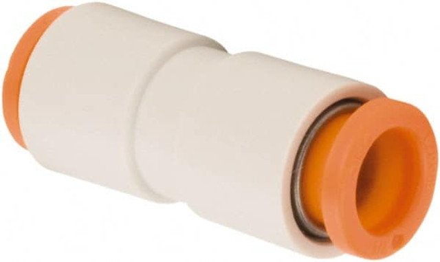 SMC PNEUMATICS KQ2H01-00A Push-to-Connect Tube Fitting: Union, Straight, 1/8" OD