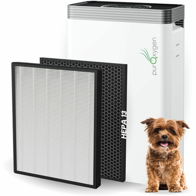 TREBLAB P500I PURO2XYGEN P500 Air Purifier - HEPA, True HEPA, Activated Carbon - 1650 Sq. ft. TREBLAB P500I PURO2XYGEN P500 Air Purifier - HEPA, True HEPA, Activated Carbon - 1650 Sq. ft.