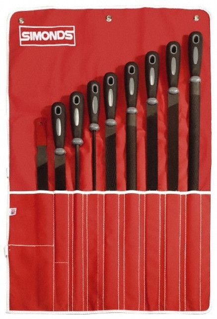 Simonds File 8542393/0370814 File Set: 9 Pc, American