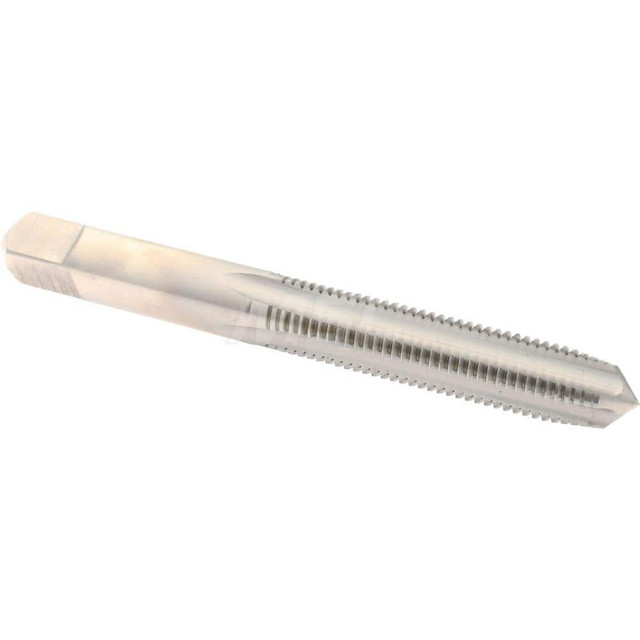 Hertel K008409AS Straight Flute Tap: 5/16-24 UNF, 4 Flutes, Plug, 3B Class of Fit, High Speed Steel, Bright/Uncoated