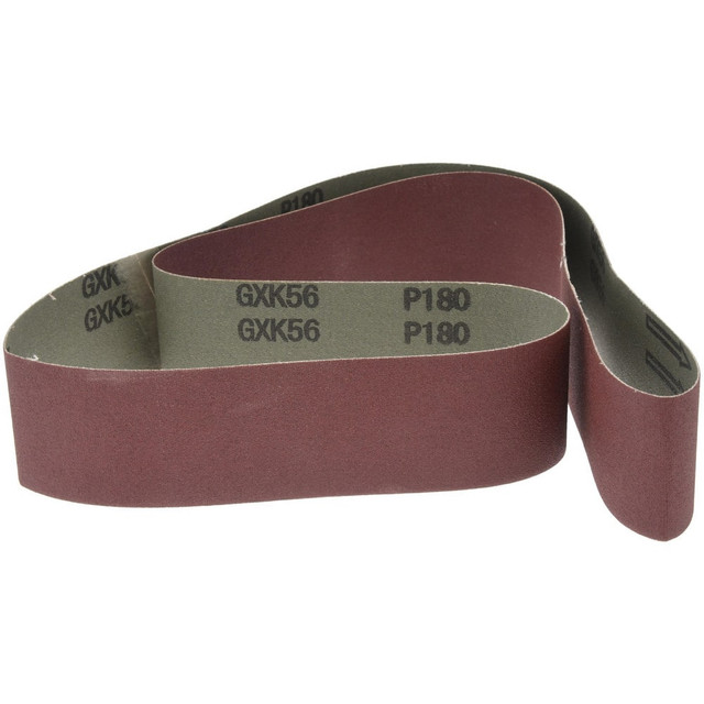 Tru-Maxx 7147 Abrasive Belt: 2" Wide, 48" Long, 180 Grit, Aluminum Oxide