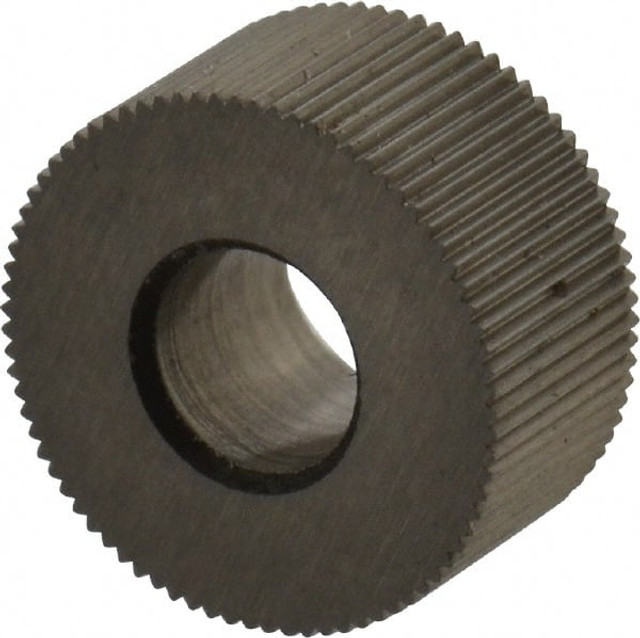 MSC BPS-480 Standard Knurl Wheel: 5/16" Dia, 70 ° Tooth Angle, 80 TPI, Straight, High Speed Steel