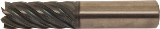 Accupro 6503341 Square End Mill:  1.0000" Dia, 2" LOC, 1" Shank Dia, 5" OAL, 7 Flutes, Solid Carbide