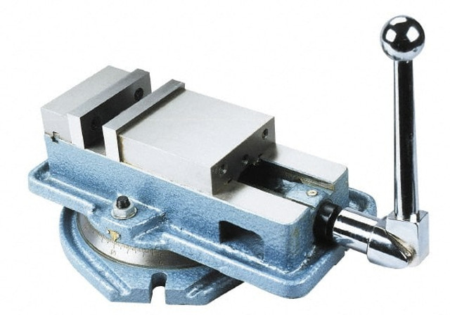 Value Collection 425-7241 Machine Vise: 4" Jaw Width, 4" Jaw Opening, Horizontal, Swivel Base