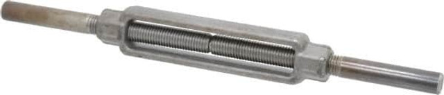 MSC 10540 5,200 Lb Load Limit, 3/4" Thread Diam, 6" Take Up, Steel Stub & Stub Turnbuckle