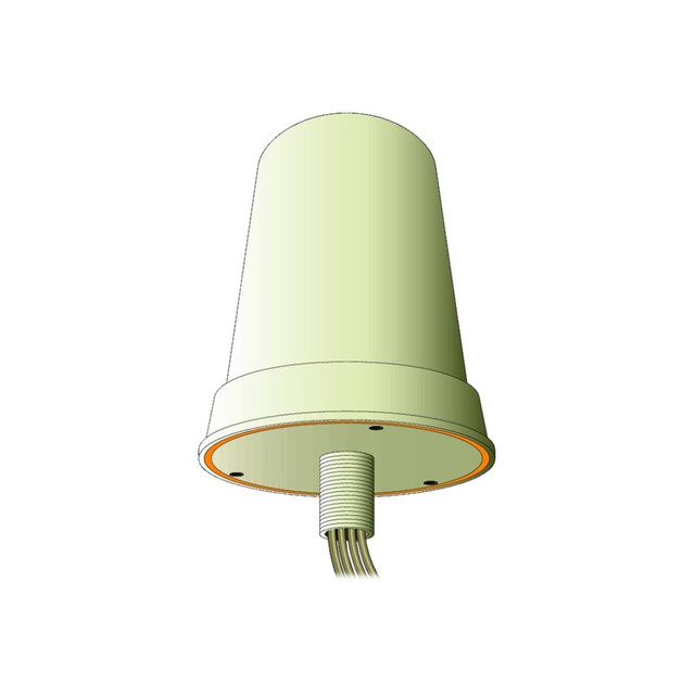 CISCO AIR-ANT2544V4M-RS=  Dual-Band Wall-Mount Omnidirectional, 4 Elements - 2.4 GHz to 2.484 GHz, 5.150 GHz to 5.850 GHz - 4 dBi - Indoor, Outdoor, Wireless Access PointWall/Mast - Omni-directional - RP-TNC Connector