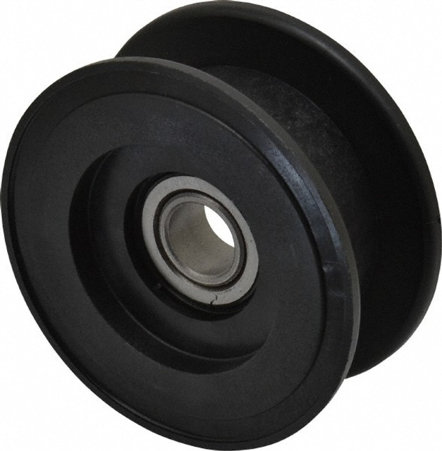 Fenner Drives FA2003RB0002 1/2 Inside x 2.76" Outside Diam, 0.82" Wide Pulley Slot, Glass Reinforced Nylon Idler Pulley