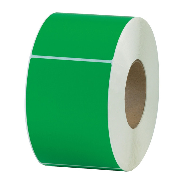 B O X MANAGEMENT, INC. THL130DN Partners Brand Color Thermal Labels, THL130DN, Rectangle, 4in x 6in, Dark Green, 1,000 Labels Per Roll, Pack Of 4 Rolls B O X MANAGEMENT, INC. THL130DN Partners Brand Color Thermal Labels, THL130DN, Rectangle, 4in x 6in, Dark Green, 1,000 Labels Per Roll, Pack Of 4 Rolls