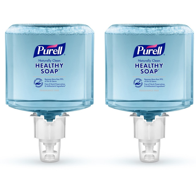 GOJO INDUSTRIES INC 647002 Purell ES6 Professional Mild Foam Hand Soap Refills, Naturally Cleam Scent, 40.5 Oz., Pack Of 2 Bottles GOJO INDUSTRIES INC 647002 Purell ES6 Professional Mild Foam Hand Soap Refills, Naturally Cleam Scent, 40.5 Oz., Pack Of 2 Bottles