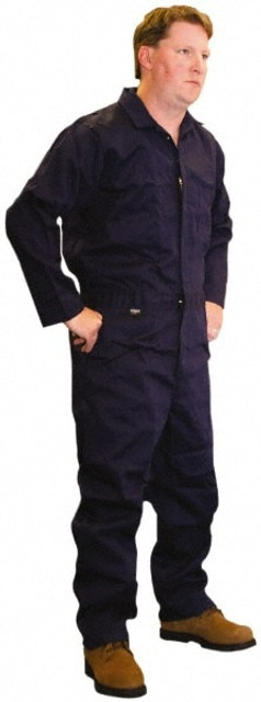 Stanco Safety Products NX4-681NB-M Coveralls: Size Medium, Nomex