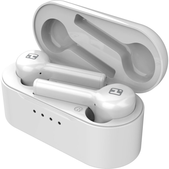 BYTECH NY, INC. HMAUBE209WT iHome XT-49 Stick True Wireless Bluetooth In-Ear Earbuds, White