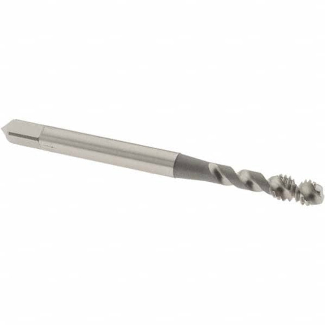 OSG 2953200 Spiral Flute Tap: #8-32 UNC, 2 Flutes, Modified Bottoming, 2B Class of Fit, Vanadium High Speed Steel, Bright/Uncoated
