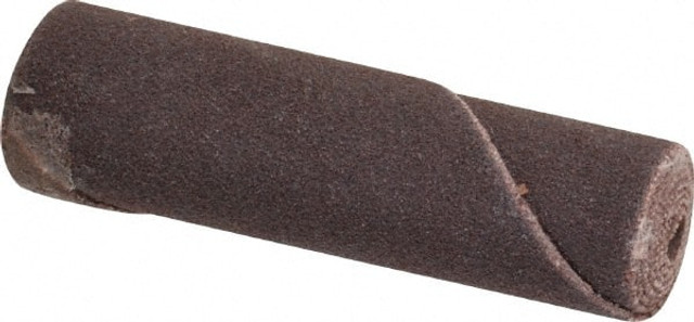 Merit Abrasives 08834180331 1/2" Max Roll Diam x 2" OAL, 180 Grit Aluminum Oxide Straight Cartridge Roll