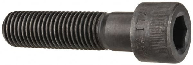 MSC 100C400KCS Socket Cap Screw: 1-8, 4" Length Under Head, Socket Cap Head, Hex Socket Drive, Alloy Steel, Black Oxide Finish