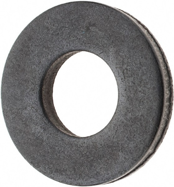 TE-CO 42603 3/8" Screw Standard Flat Washer: Steel, Black Oxide Finish
