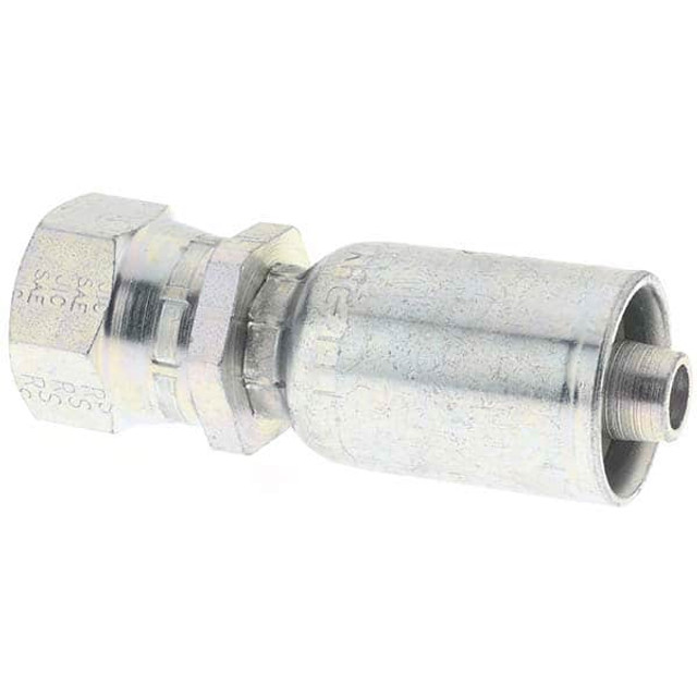 Parker PP-00353 Hydraulic Hose Straight Female JIC 37 ° Swivel Fitting: 0.375" ID, 6 mm, 3/4-16