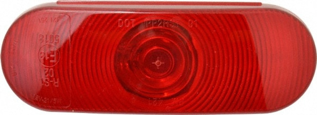 Peterson 421R 6-1/2" Long x 2-1/4" Wide, Red Lens & Reflector