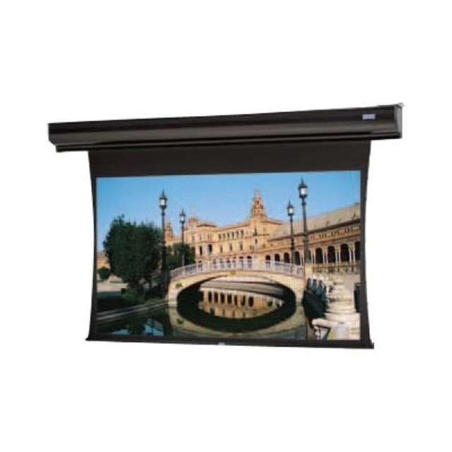 DA-LITE SCREEN CO., INC. 35169L Da-Lite Tensioned Contour Electrol HDTV Format - Projection screen - ceiling mountable, wall mountable - motorized - 120 V - 184in (183.9 in) - 16:9 - Da-Mat - black