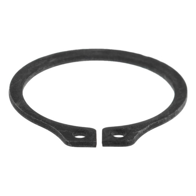 Value Collection 75942078 External Snap Retaining Ring: 0.94" Groove Dia, 1" Shaft Dia, Spring Steel, Phosphate Finish