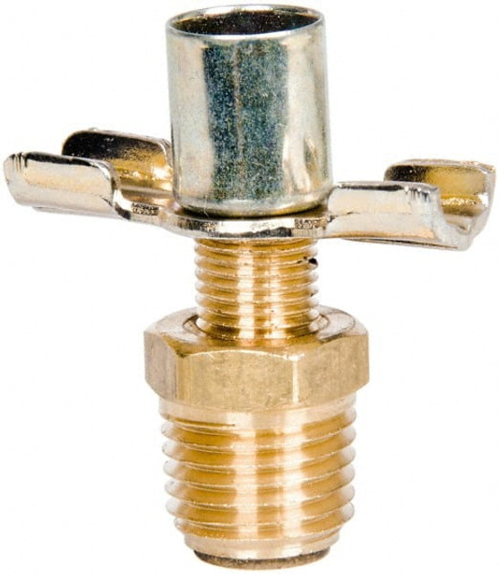 Parker DC606-4 1/4" Pipe, External Seal Drain Cock & Shutoff Valve