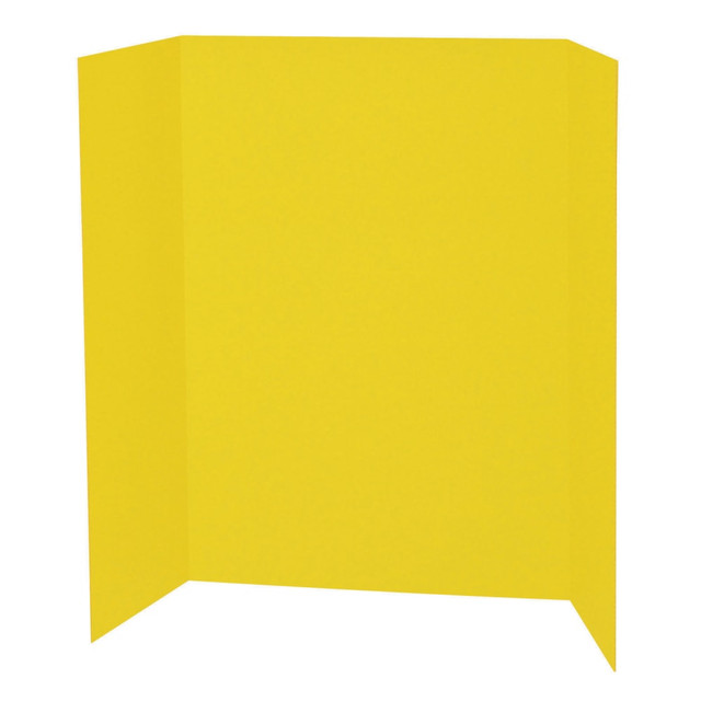 PACON CORPORATION Pacon PAC3769BN  Presentation Boards, 48in x 36in, Yellow, Pack Of 6 Boards