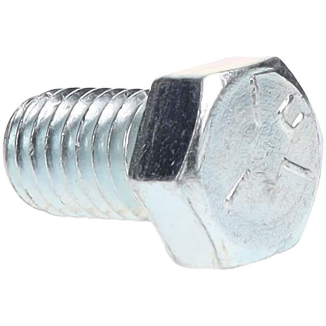 Value Collection MP30077 Hex Head Cap Screw: 7/16-14 x 3/4", Grade 5 Steel, Zinc-Plated