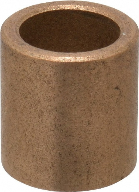 Boston Gear 34740 Sleeve Bearing: 1/2" ID, 11/16" OD, 3/4" OAL, Oil Impregnated Bronze