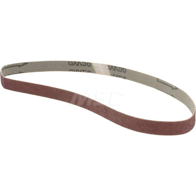 Tru-Maxx 7065 Abrasive Belt: 1/2" Wide, 24" Long, 80 Grit, Aluminum Oxide