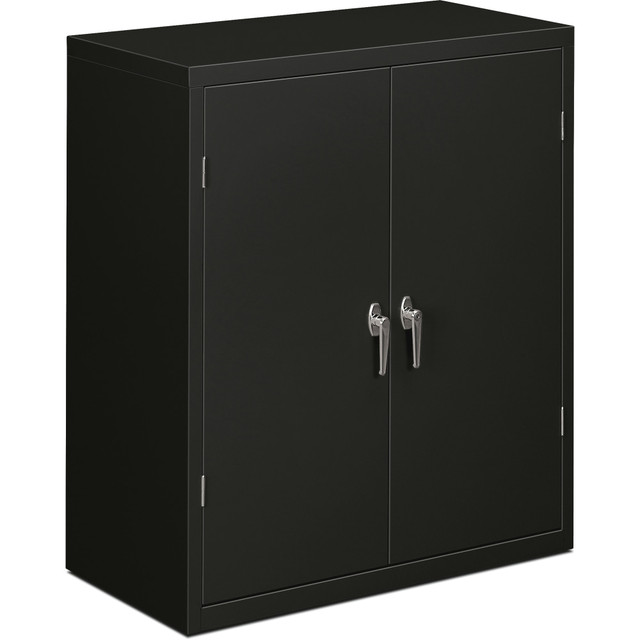 HNI CORPORATION SC1842-P HON Brigade Storage Cabinet, 2 Adjustable Shelves, 41 3/4inH x 36inW x 18 1/4inD, Black HNI CORPORATION SC1842-P HON Brigade Storage Cabinet, 2 Adjustable Shelves, 41 3/4inH x 36inW x 18 1/4inD, Black