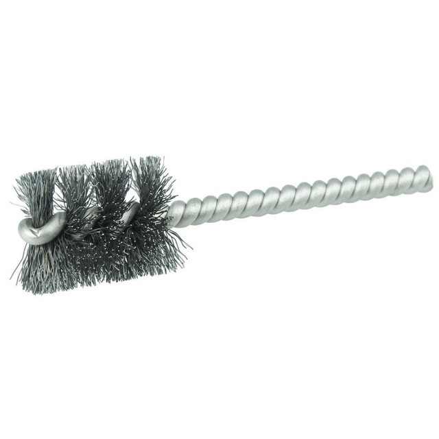 Weiler 21267 Power Tube Brush: Helical, Steel