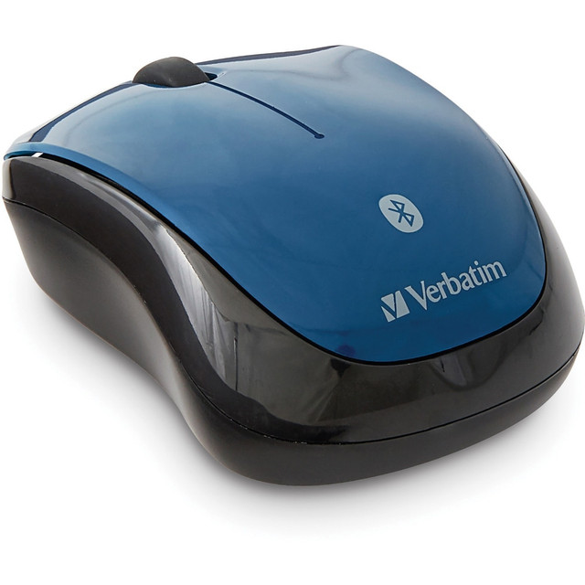 VERBATIM AMERICAS LLC 70239 Verbatim Bluetooth Wireless Tablet Multi-Trac Blue LED Mouse - Dark Teal - Blue LED - Wireless - Bluetooth - Dark Teal - 1 Pack - 1600 dpi - Symmetrical