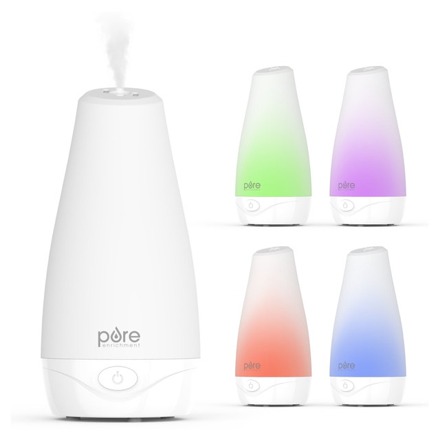 BEAR DOWN CONSULTING PEPURSPA Pure Enrichment PureSpa Essential Oil Diffuser, 4in x 8-1/2in BEAR DOWN CONSULTING PEPURSPA Pure Enrichment PureSpa Essential Oil Diffuser, 4in x 8-1/2in