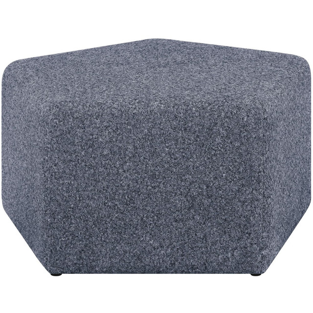 LIFESTYLE SOLUTIONS INC. 510A005BLU Lifestyle Solutions Galway Ottoman, 18inH x 32-2/5inW x 34inD, Blue