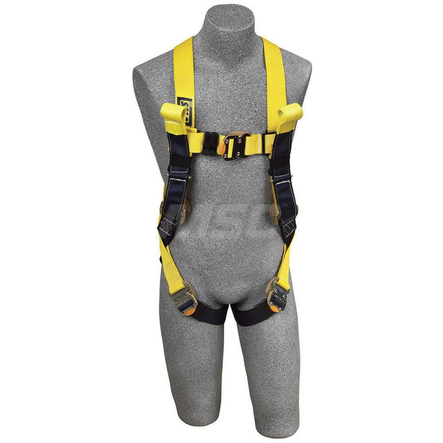 DBI-SALA 7100235687 Fall Protection Harnesses: 310 Lb, Arc Flash Style, Size X-Large, For Retrieval & Rescue, Nylon, Back & Front