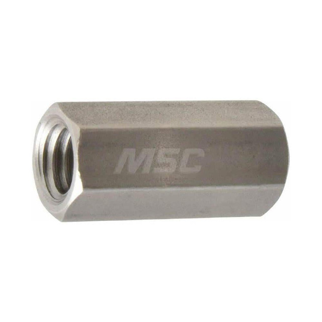 MSC 202711 1-8 UNC, 4-3/8" OAL Steel Standard Coupling Nut