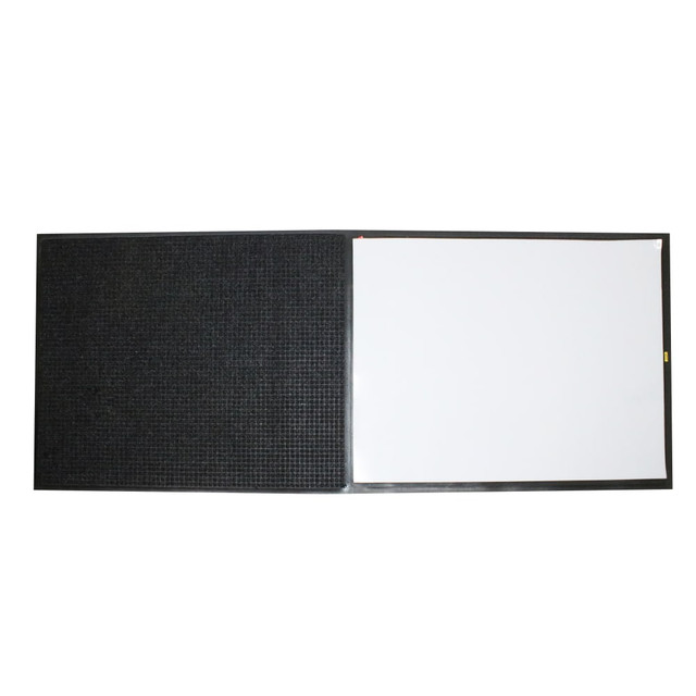 M+A MATTING 4115425170  Clean Stride Mat, 63-1/2in x 26-1/2, Charcoal, Smooth Backing