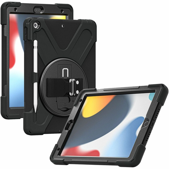 CODI ACQUISITION LLC C30705065 Codi Rugged Carrying Case for 10.2in Apple iPad (7th Generation), iPad (8th Generation), iPad (9th Generation) Tablet - Black