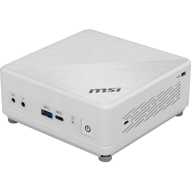 MSI COMPUTER CORP CU510M648 MSI Cubi 5 Cubi 5 10M-648US Desktop Computer - Intel Core i5 10th Gen i5-10210U - 8 GB RAM DDR4 SDRAM - 256 GB SSD - Mini PC - White - Intel Chip - Windows 11 Home - Intel UHD Graphics DDR4 SDRAM - 65 W