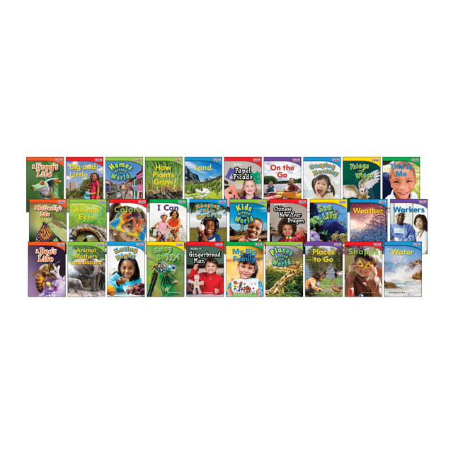 SHELL EDUCATION 18393 Teacher Created Materials TIME FOR KIDS Nonfiction Book Set, Set Of 30 Books, Grade 1 SHELL EDUCATION 18393 Teacher Created Materials TIME FOR KIDS Nonfiction Book Set, Set Of 30 Books, Grade 1