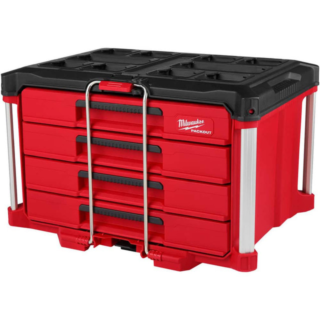 Milwaukee Tool 48-22-8444 Tool Boxes, Cases & Chests; Type: Cooler/Tool Tote/Tool Bag/ Tool Storage ; Material: Polypropylene ; Color: Red; Black ; UNSPSC Code: 24112401 ; Height (Decimal Inch): 14.300000 ; Depth (Decimal Inch): 12.8000