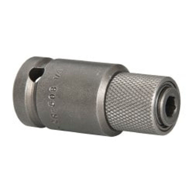 Apex QR-508 Socket Adapter: Square-Drive to Hex Bit, 1/2 & 1/4"