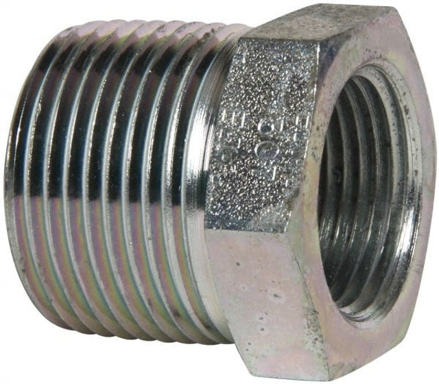 Eaton 2081-16-12S Industrial Pipe Bushing: 3/4" Female Thread, 1" Male Thread, MNPT x FNPT