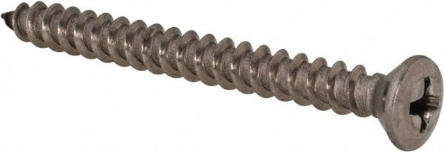 Value Collection R63646442 Sheet Metal Screw: #10, Oval Head, Phillips