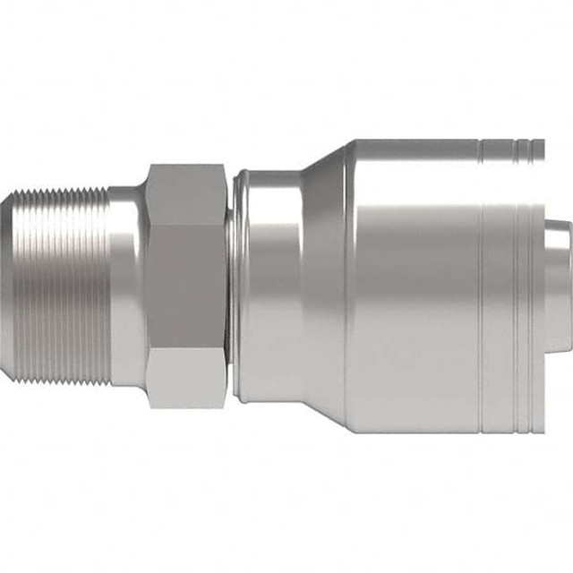 Eaton 16Z-116-BG Hydraulic Hose Male Pipe Rigid Fitting: 1" ID, 1" OD, 16 mm, 1-11-1/2